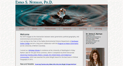 Desktop Screenshot of emmanorman.net